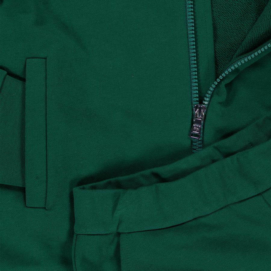 Moncler Kinder Jongens Joggingpak In Donker Groen