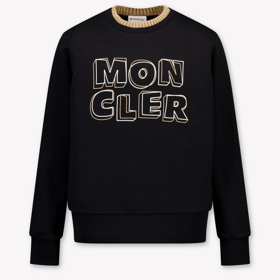 Moncler Kinder Jongens Trui In Zwart