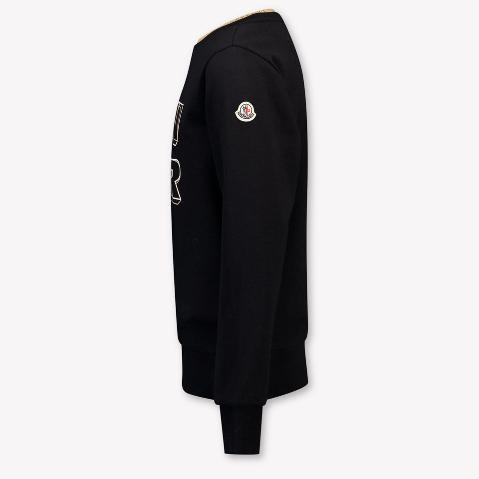 Moncler Kinder Jongens Trui In Zwart