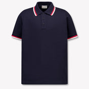 Moncler Kinder Jongens Polo In Navy