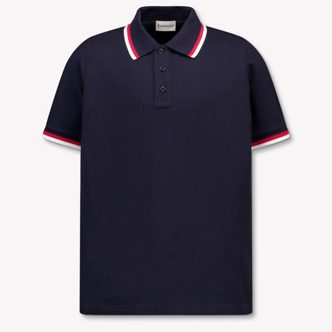 Moncler Kinder Jongens Polo In Navy