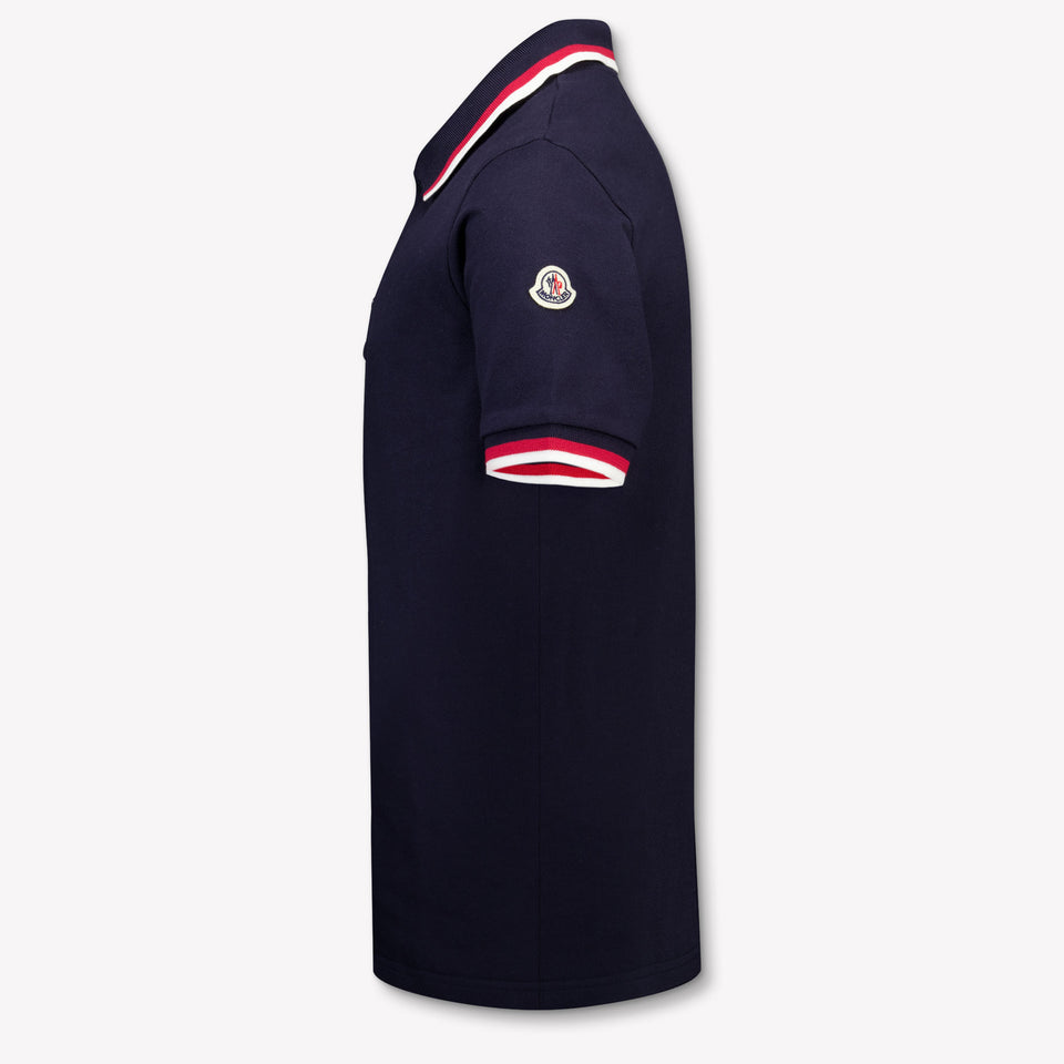 Moncler Kinder Jongens Polo In Navy