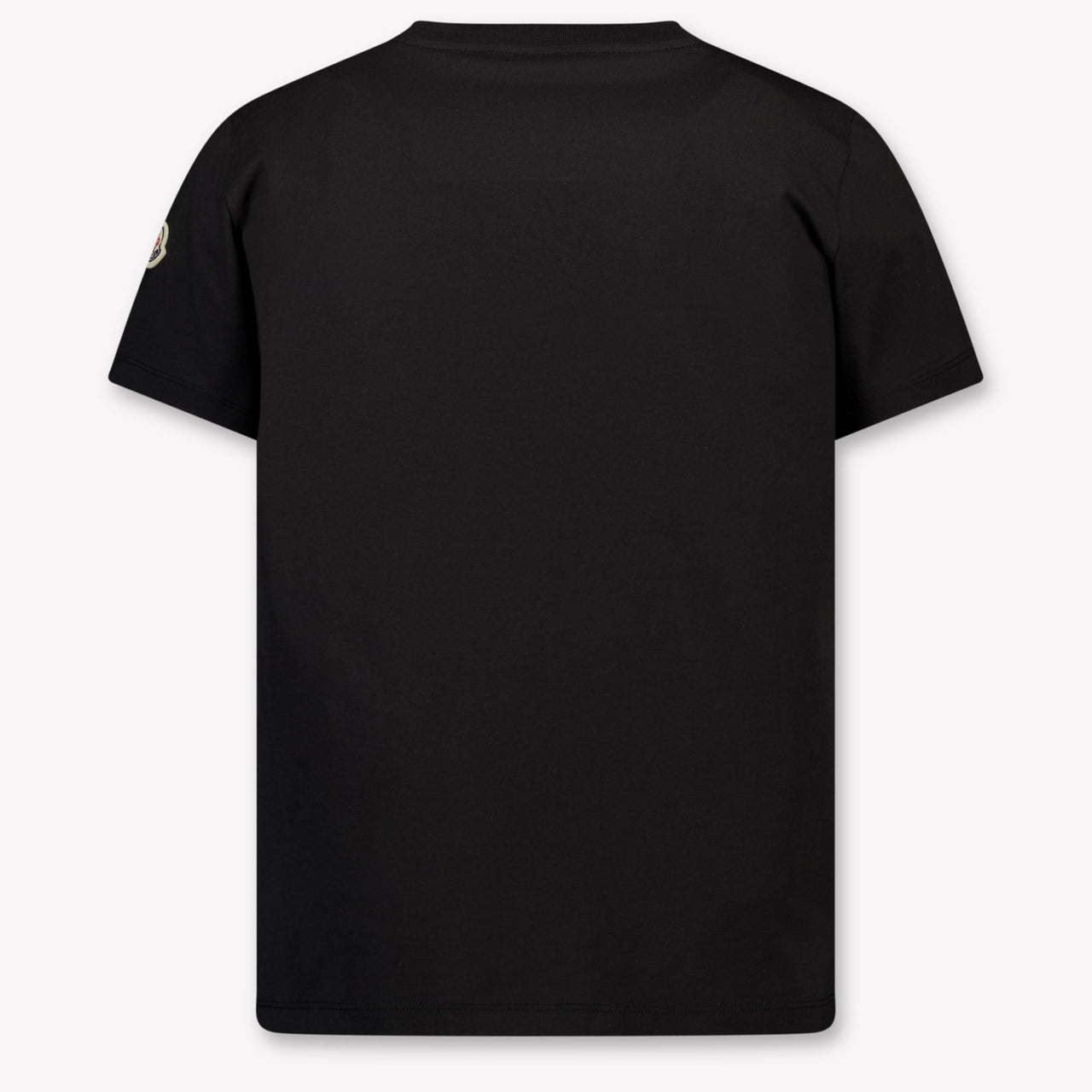 Moncler Kinder Jongens T-Shirt In Zwart
