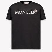 Moncler Kinder Meisjes T-Shirt In Zwart