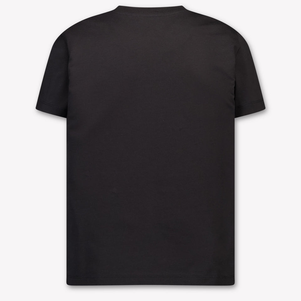Moncler Kinder Meisjes T-Shirt In Zwart