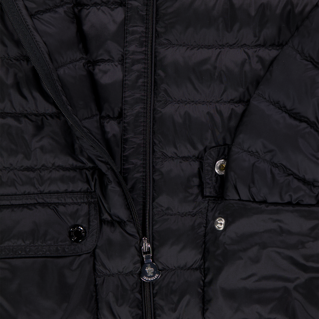 Moncler Lans Kinder Meisjes Tussenjas In Zwart