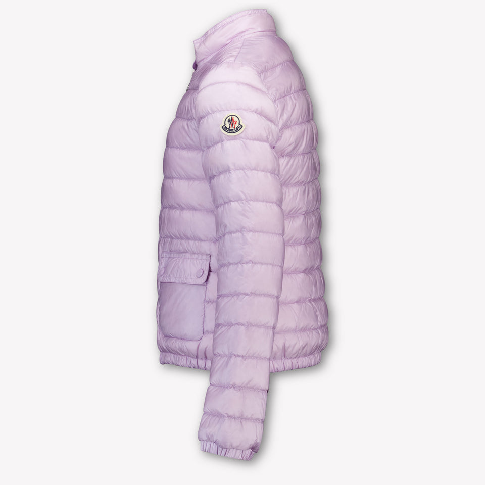 Moncler Lans Kinder Meisjes Tussenjas In Lila