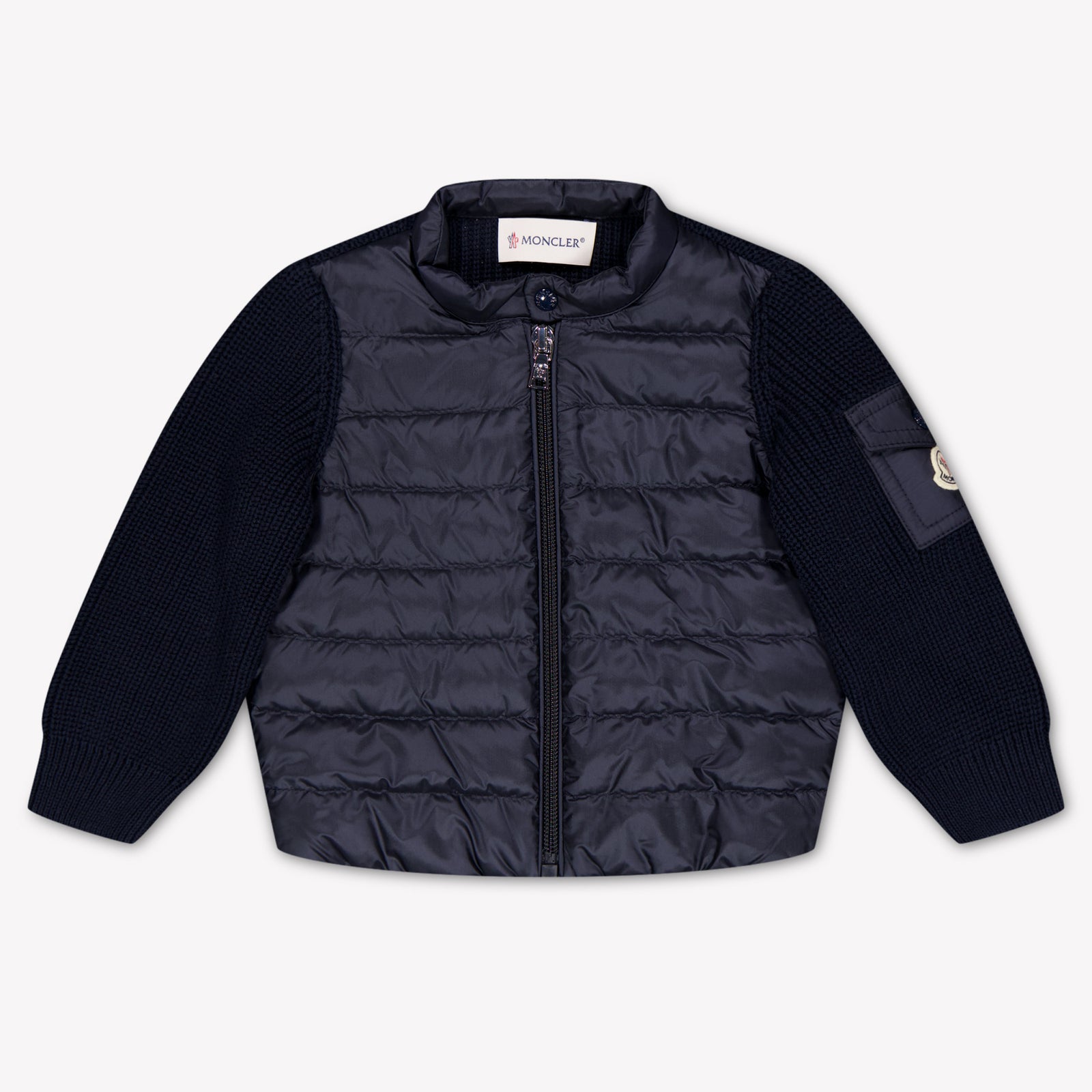Moncler Baby Jongens Vest In Navy