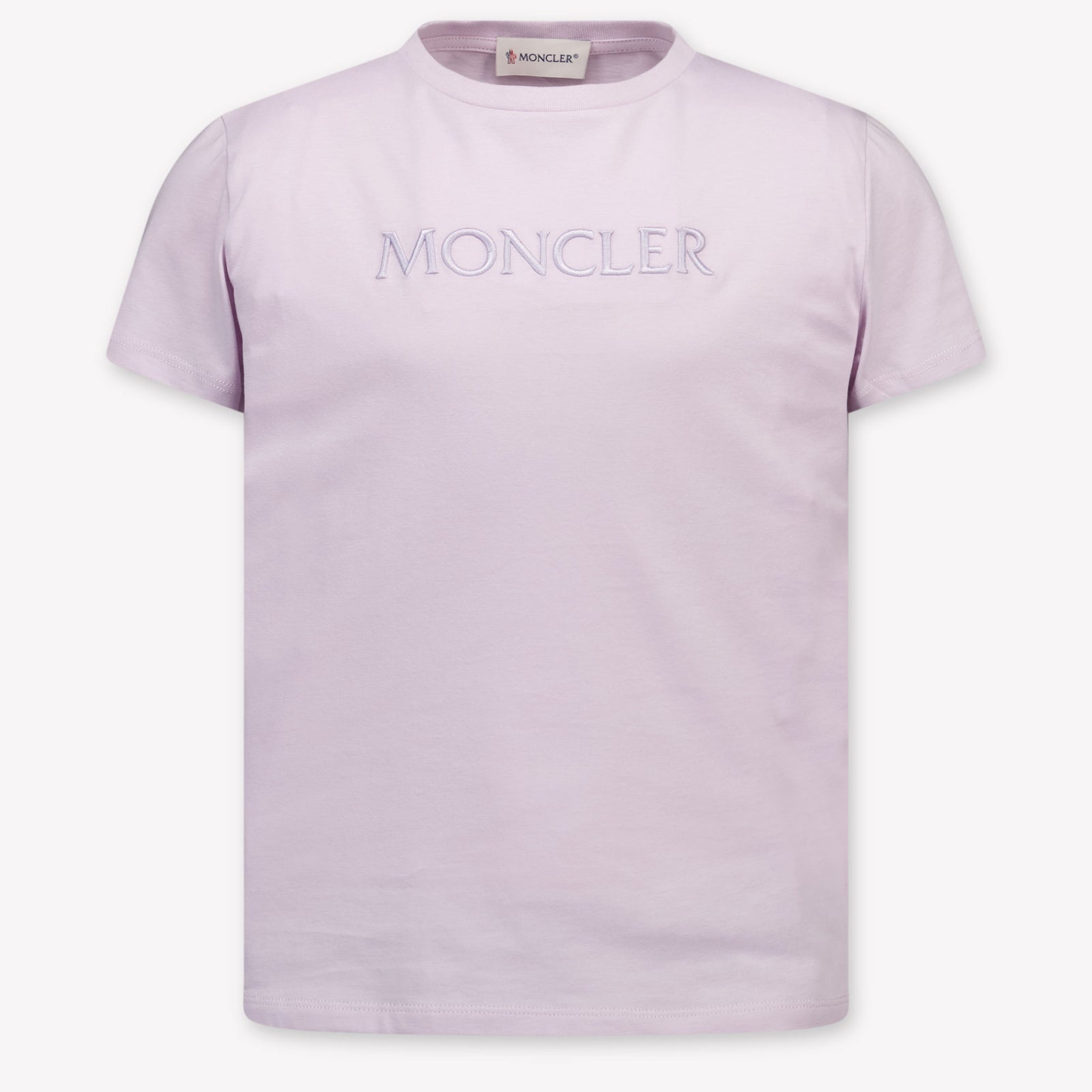 Moncler Kinder Jongens T-Shirt In Lila