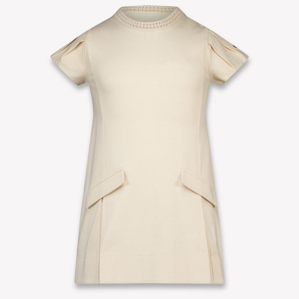 Moncler Kinder Meisjes Jurk In Off White