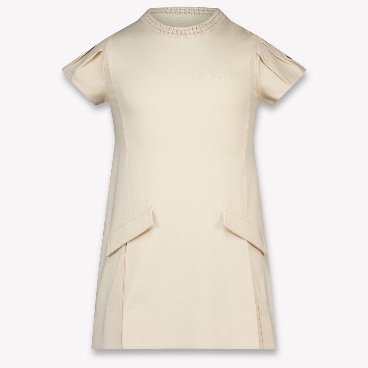 Moncler Kinder Meisjes Jurk In Off White