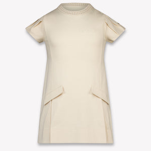 Moncler Kinder Meisjes Jurk In Off White