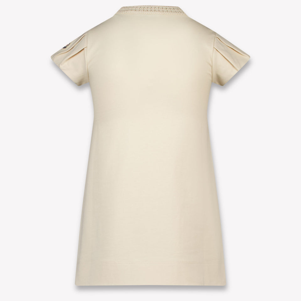 Moncler Kinder Meisjes Jurk In Off White