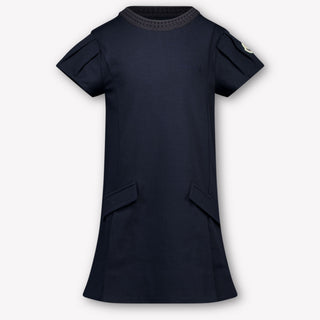 Moncler Kinder Meisjes Jurk In Navy