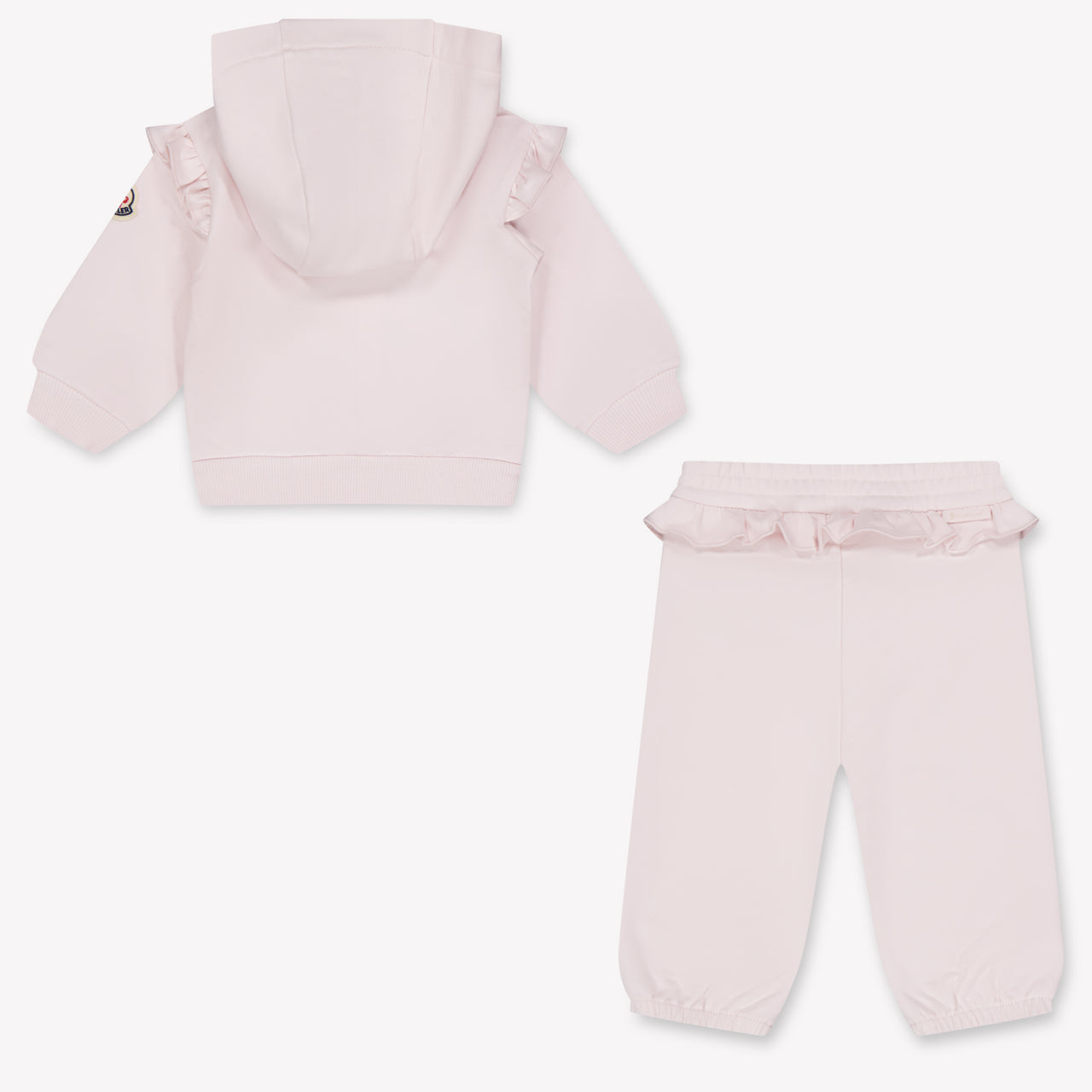 Moncler Baby Meisjes Joggingpak In Licht Roze