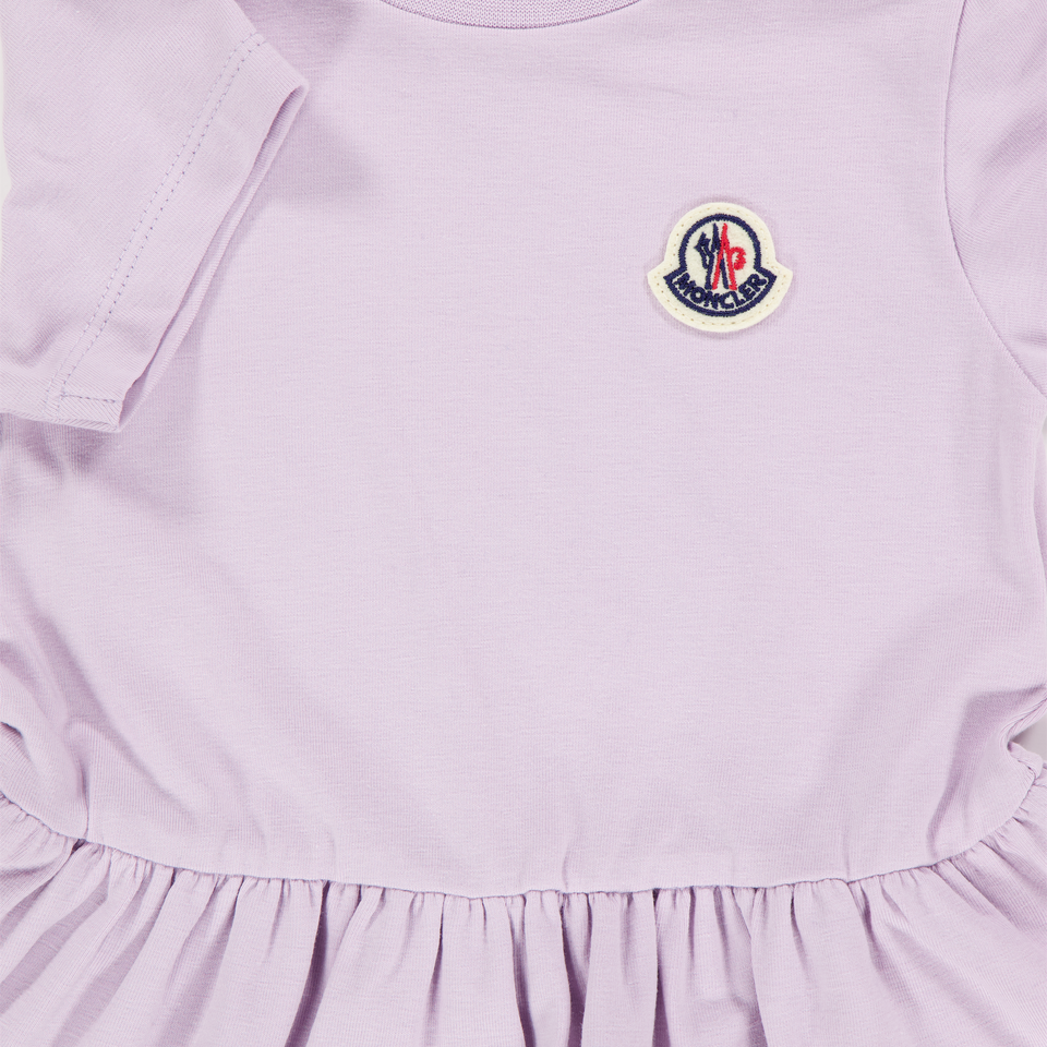 Moncler Baby Meisjes Jurk In Lila