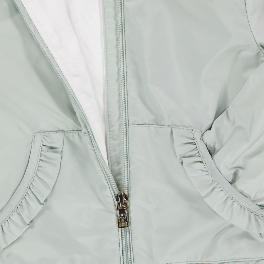 Moncler Nigar Baby Meisjes Zomerjas In Licht Groen