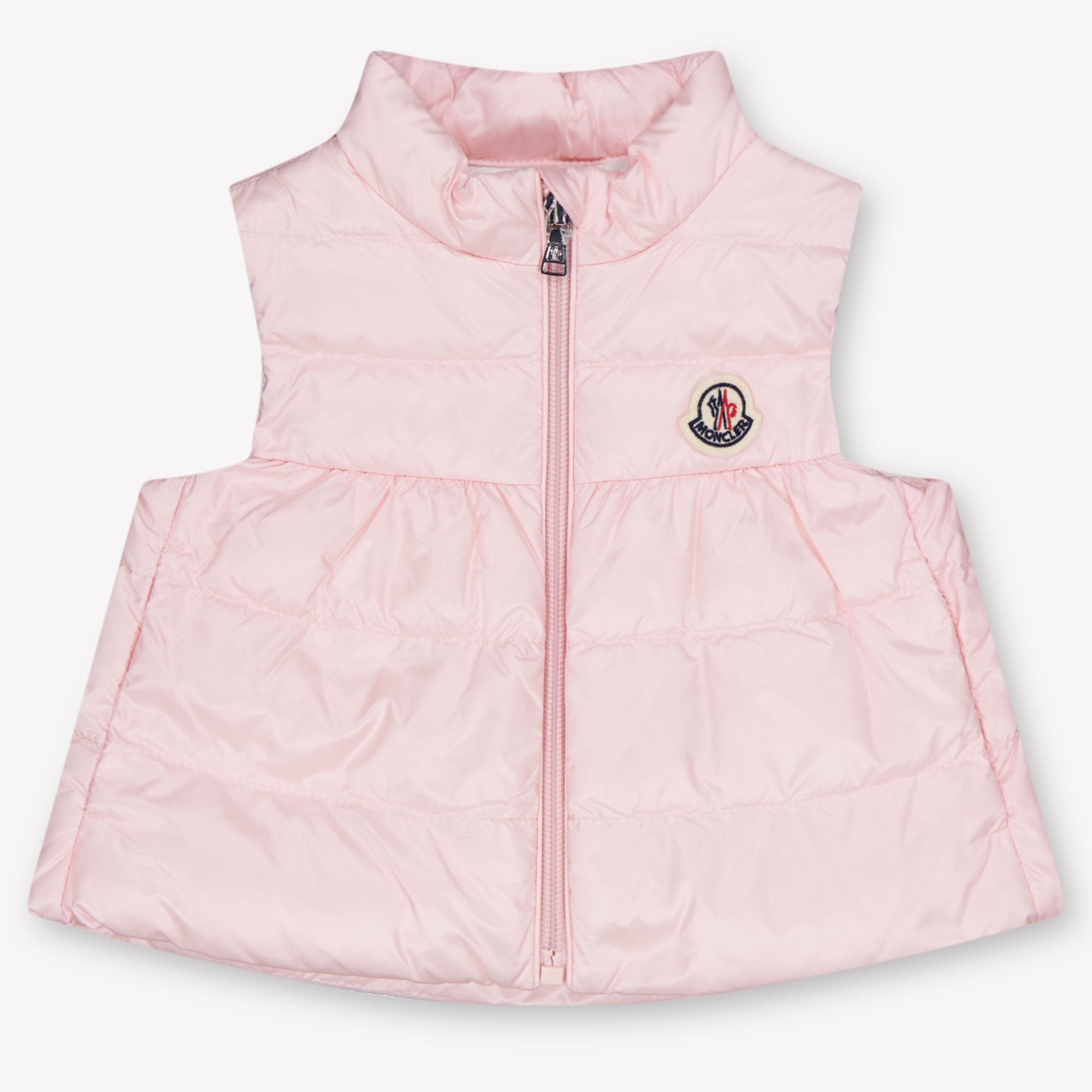 Moncler Hiva Baby Meisjes Bodywarmer In Licht Roze