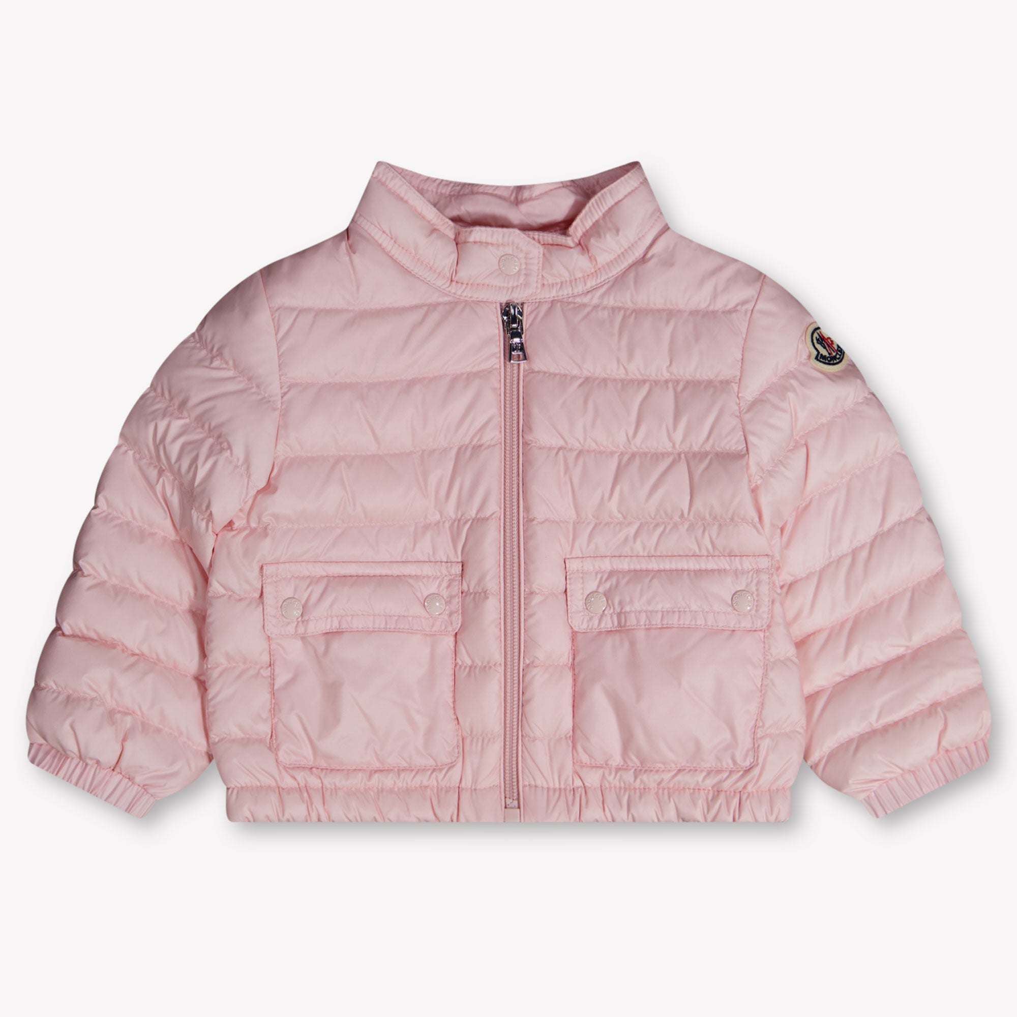 Moncler Lans Baby Meisjes Tussenjas In Licht Roze