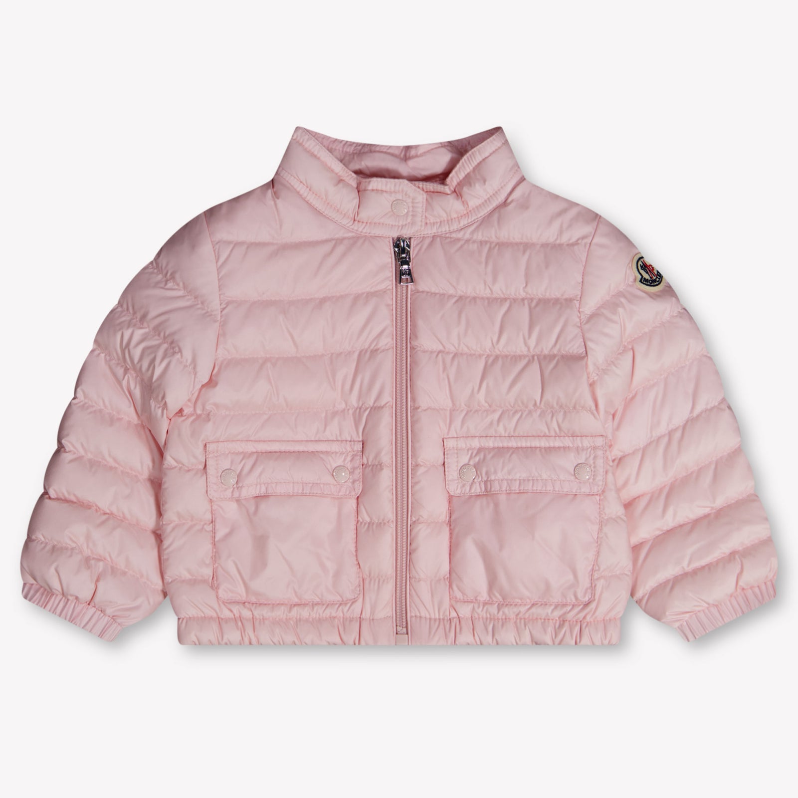 Moncler Lans Baby Meisjes Tussenjas In Licht Roze