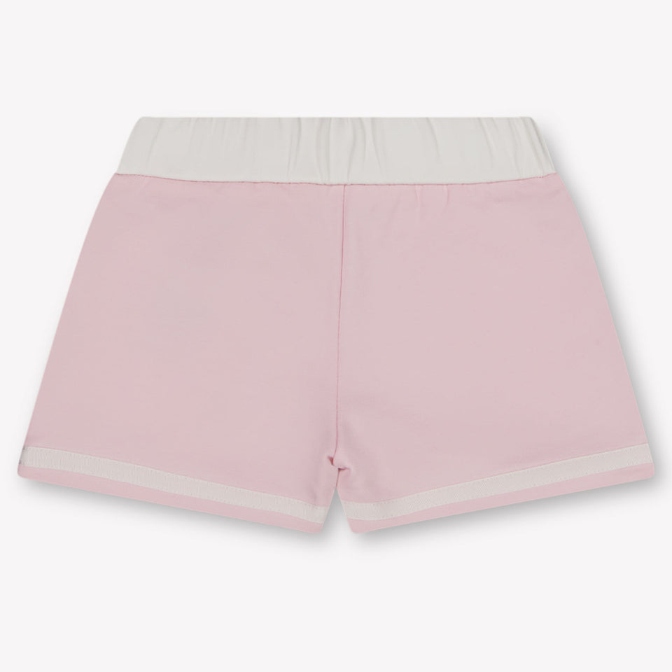 Moncler Baby Meisjes Shorts In Licht Roze