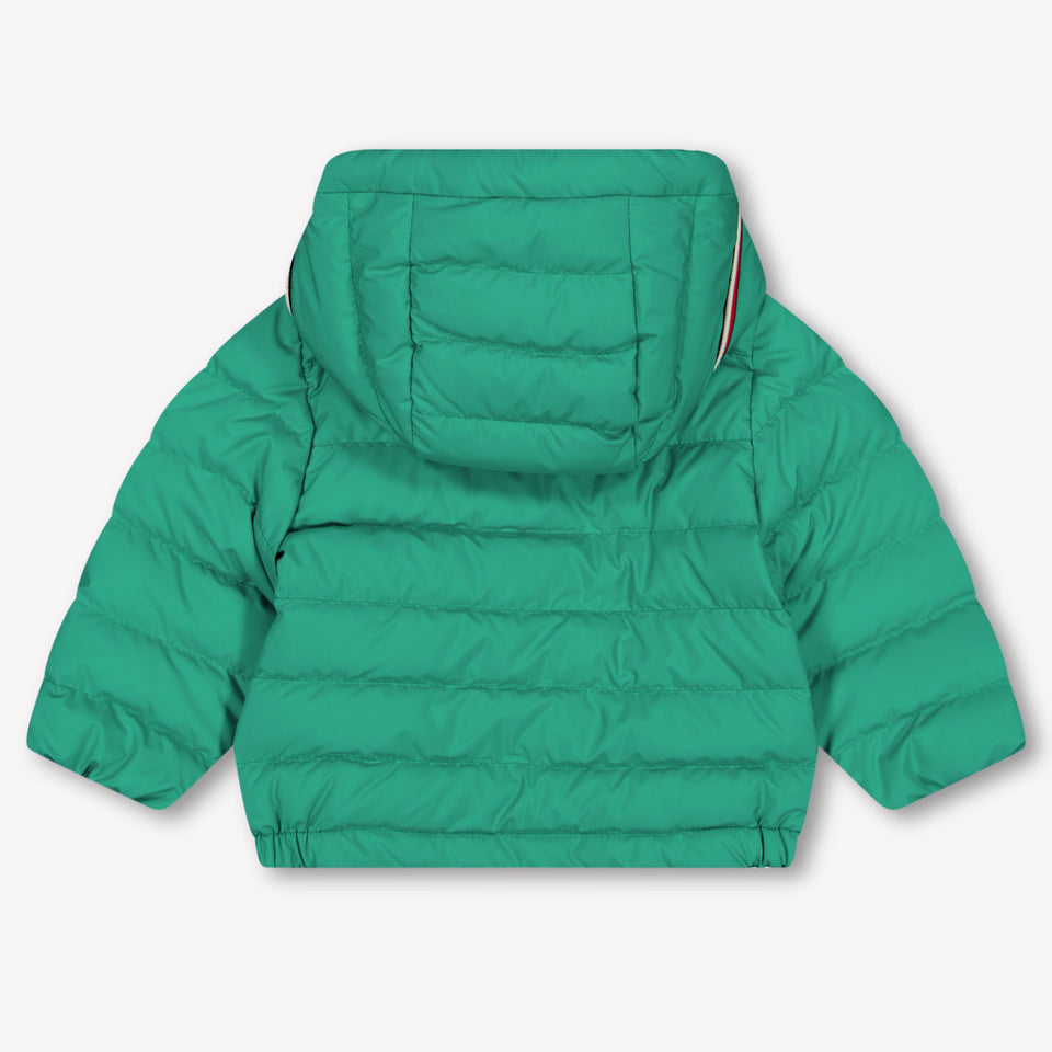 Moncler Dilar Baby Jongens Tussenjas In Groen