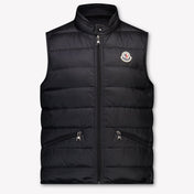 Moncler Gui Kinder Jongens Bodywarmer In Zwart