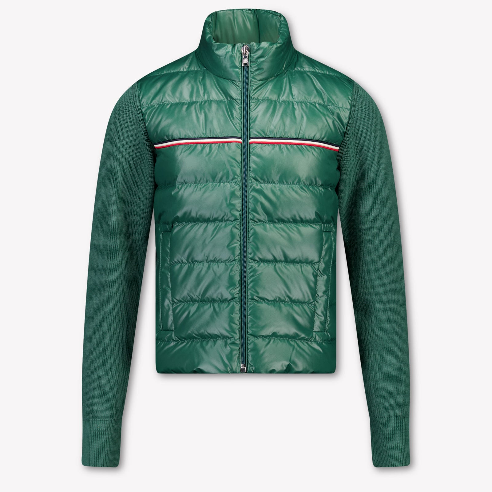 Moncler Kinder Jongens Vest In Donker Groen