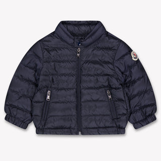 Moncler Acorus Baby Jongens Tussenjas In Navy