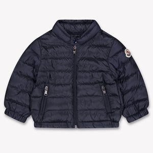 Moncler Acorus Baby Boys Mid-Season Jacket in Navy