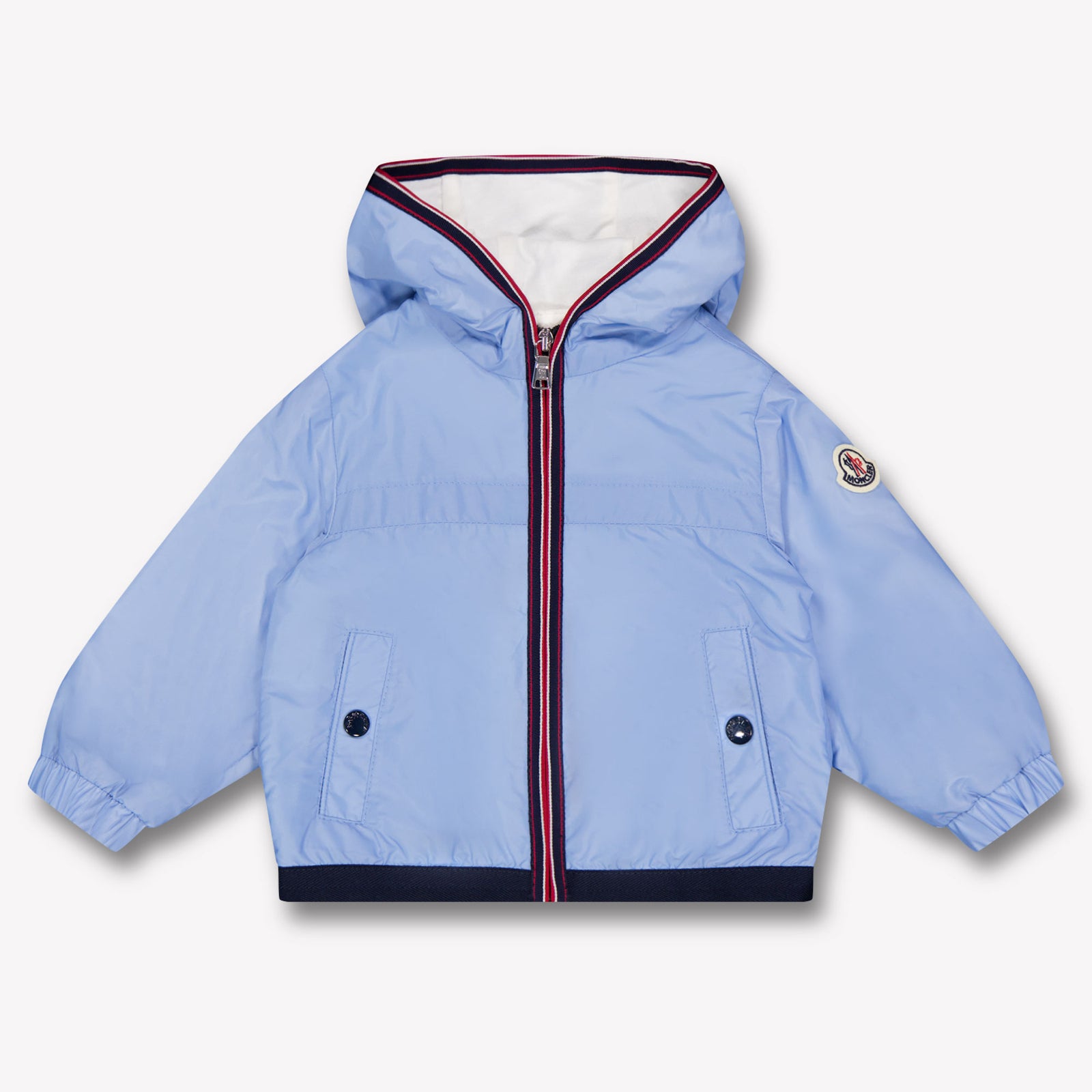 Moncler Anton Baby Jongens Zomerjas In Licht Blauw