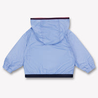 Moncler Anton Baby Jongens Zomerjas In Licht Blauw
