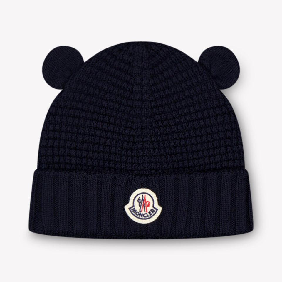 Moncler Baby Unisex Muts In Navy
