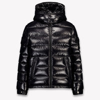Moncler New Maya Kinder Jongens Winterjas In Zwart