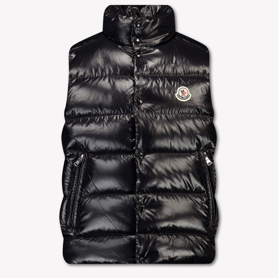 Moncler Tib Kinder Jongens Bodywarmer In Zwart