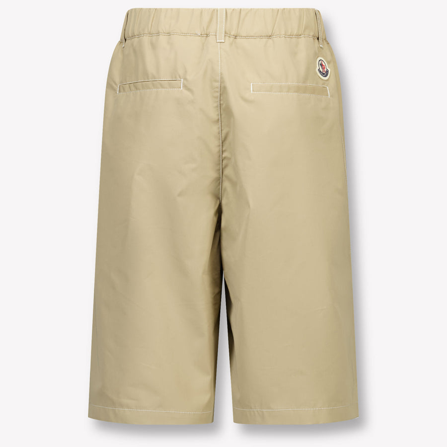 Moncler Kinder Jongens Shorts In Beige