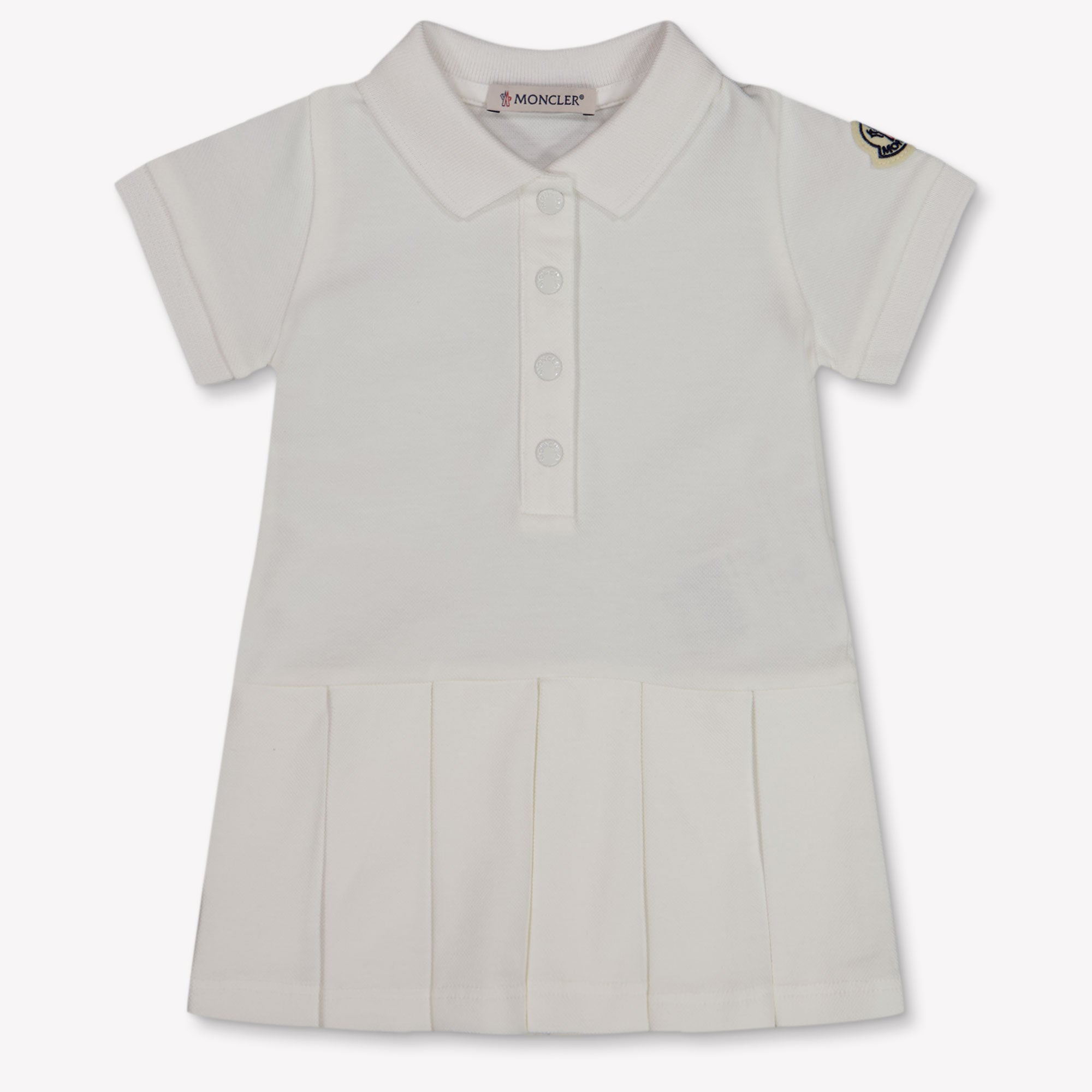 Moncler Baby Meisjes Jurk In Wit
