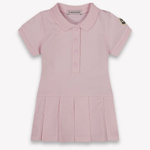 Moncler Baby Meisjes Jurk In Licht Roze