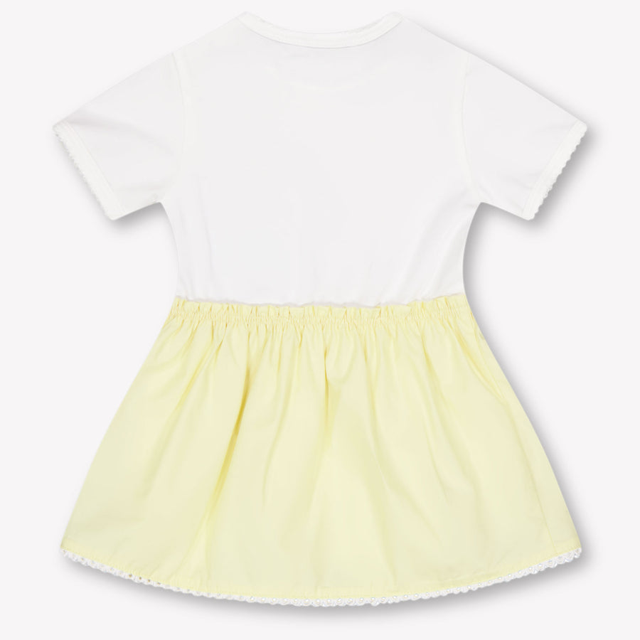 Moncler Baby Meisjes Jurk In Geel