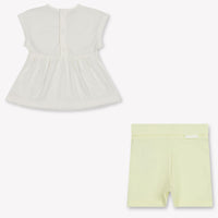 Moncler Baby Meisjes Setje In Geel