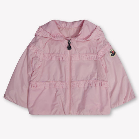Moncler Hiti Baby Meisjes Zomerjas In Licht Roze