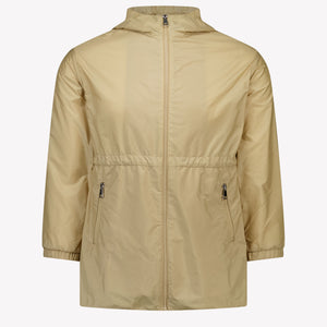 Moncler Wete Kinder Meisjes Zomerjas In Beige