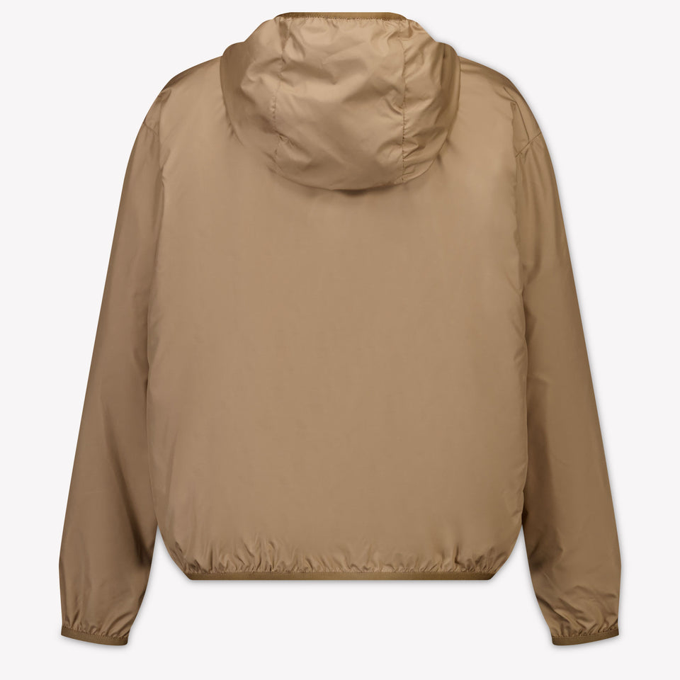 Moncler Fegeo Kinder Meisjes Zomerjas In Beige