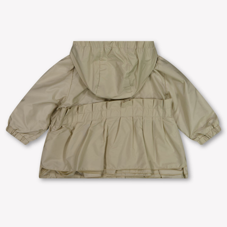 Moncler Wete Baby Meisjes Zomerjas In Beige