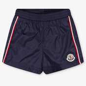 Moncler Baby Jongens Zwemkleding In Navy