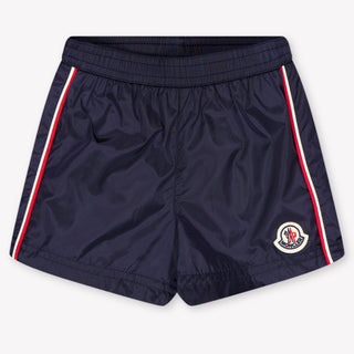 Moncler Baby Jongens Zwemkleding In Navy