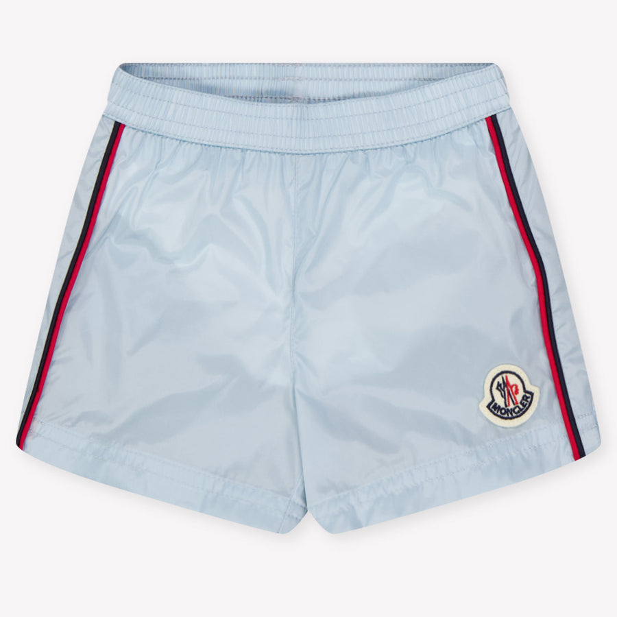 Moncler Baby Jongens Zwemkleding In Licht Blauw