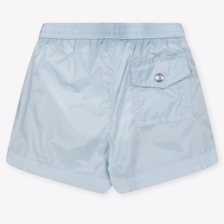 Moncler Baby Jongens Zwemkleding In Licht Blauw