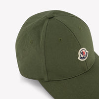 Moncler Kinder Jongens Pet In Olijf Groen