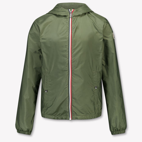 Moncler New Urville Kinder Jongens Zomerjas In Army